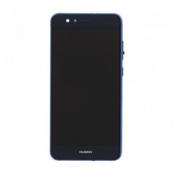 Repuesto - Huawei P10 Lite Pantlla LCD Display + Touch Tactil + Marco Azul (Service Pack)