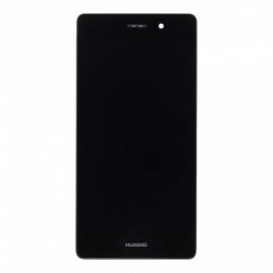 Huawei P8 Lite LCD Display Pantalla + Touch Táctil + Carcasa Frontal Negra