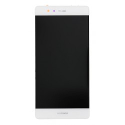 Huawei P9 LCD Display Pantalla + Touch Táctil + Carcasa Frontal Blanca