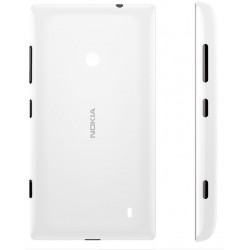 Carcasa Nokia Lumia 520 / 525 Blanca Brillo Original - Bulk - SR
