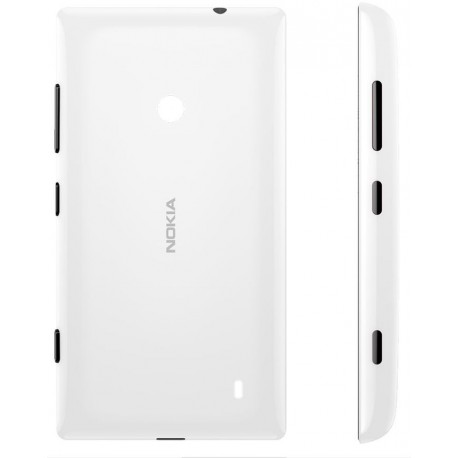 Carcasa Nokia Lumia 520 / 525 Blanca Brillo Original