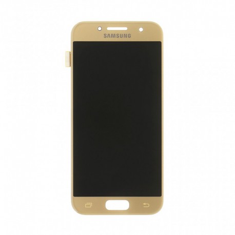 Repusto - LCD Display Pantalla +Touch Tactil Oro para Samsung Galaxy A3 2017 A320