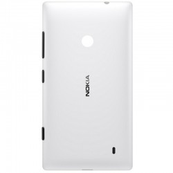 Carcasa Nokia Lumia 520 Blanca CC-3068 Tapa Bateria Original - Bulk - SR